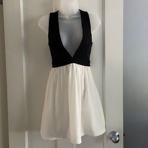 Sparkle & Fade black and white dress size XS
